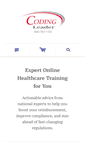 Mobile Screenshot of codingleader.com